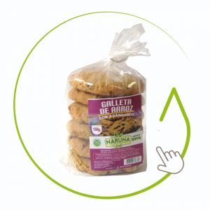 GALLETAS ARROZ ARANDANOS 6 Unds