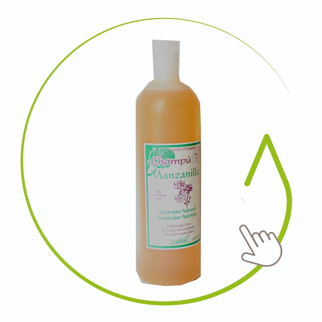 SHAMPOO MANZANILLA 400 y 1000 ml - Imagen 3