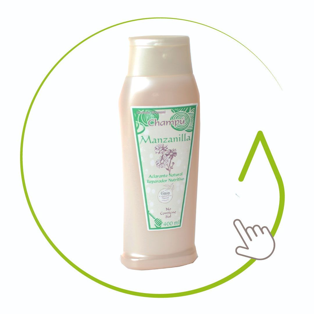 SHAMPOO MANZANILLA 400 y 1000 ml - Imagen 2