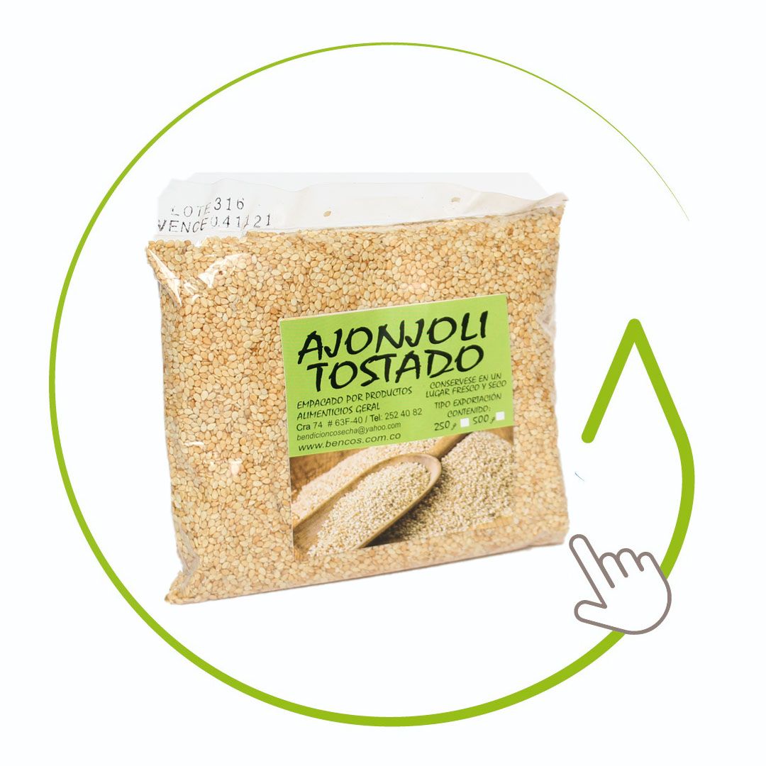 AJONJOLI TOSTADO 250 GR