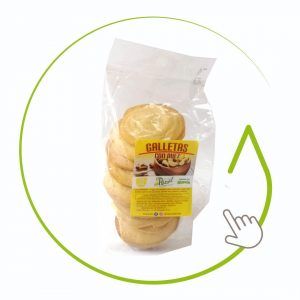 GALLETA CON NUEZ DE BRASIL 10 UND