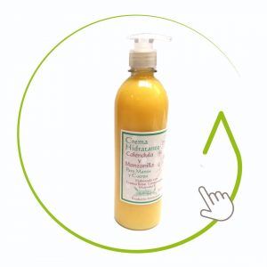 CREMA HIDRATANTE DE CALENDULA Y MANZANILLA 500 ml