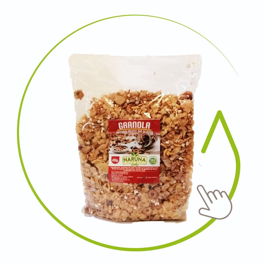 GRANOLA SIN GLUTEN 450 GR