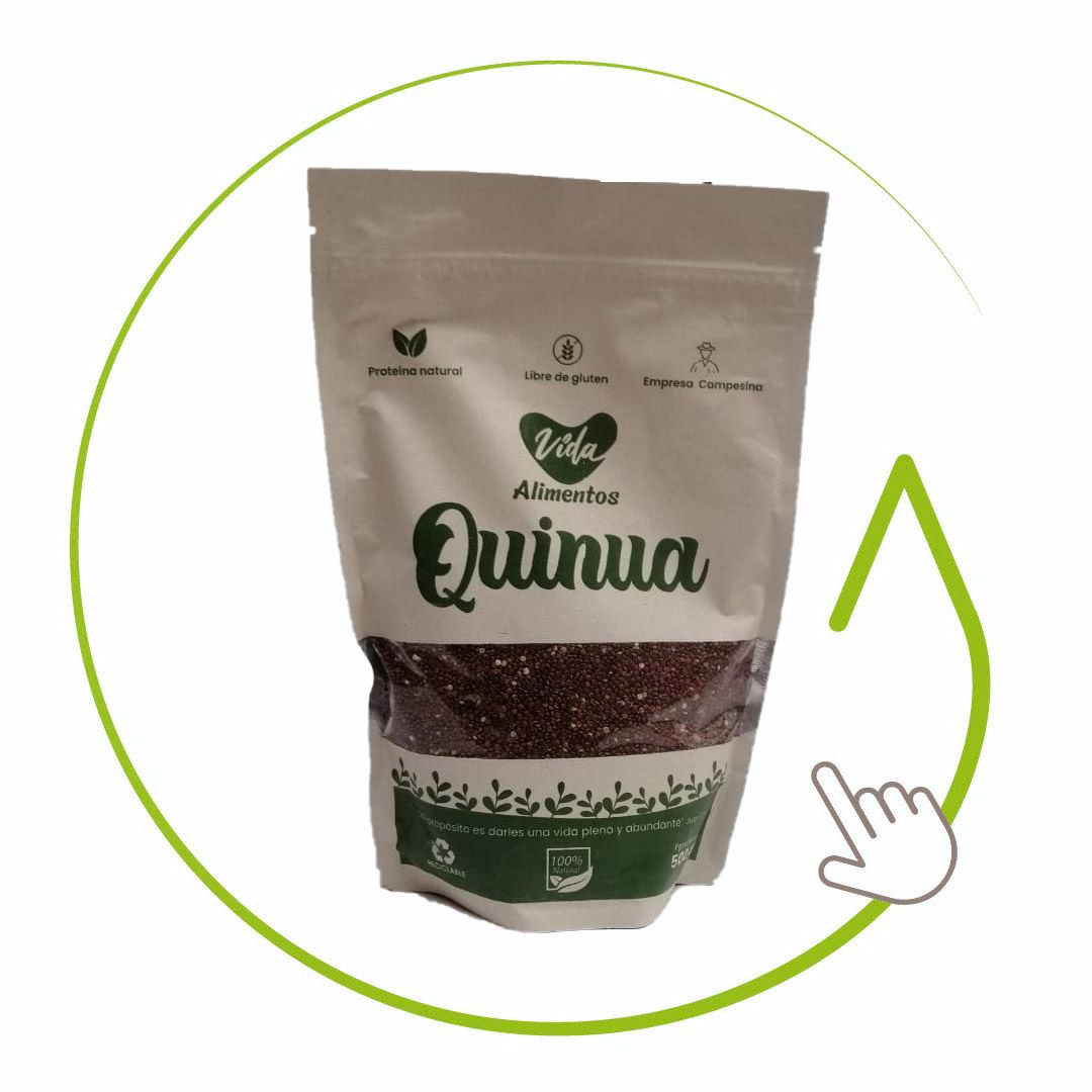 QUINOA ROJA 500 GR